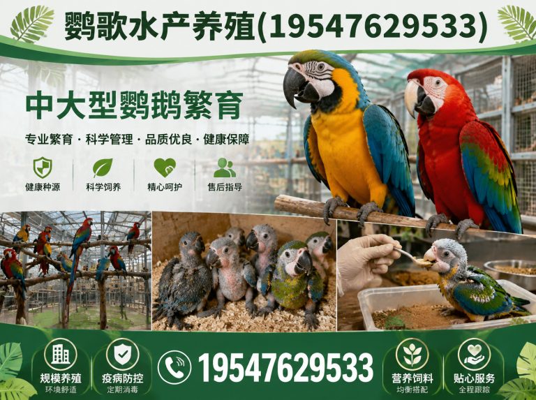 双流区鹦鹉养殖公司展示图